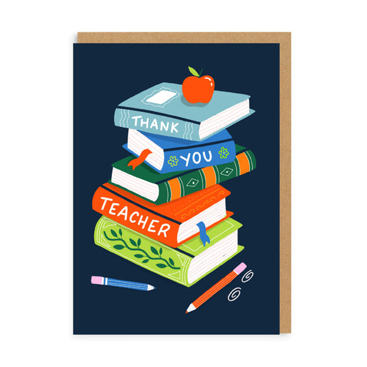 Illustrated thank you card