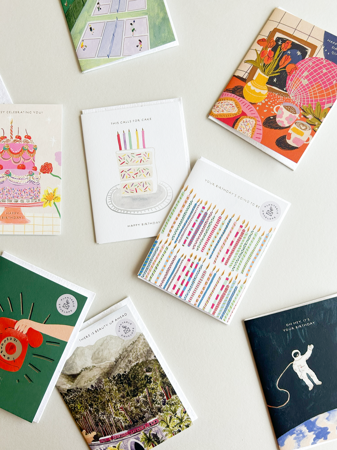 Assorted illustrated Ohh Deer cards