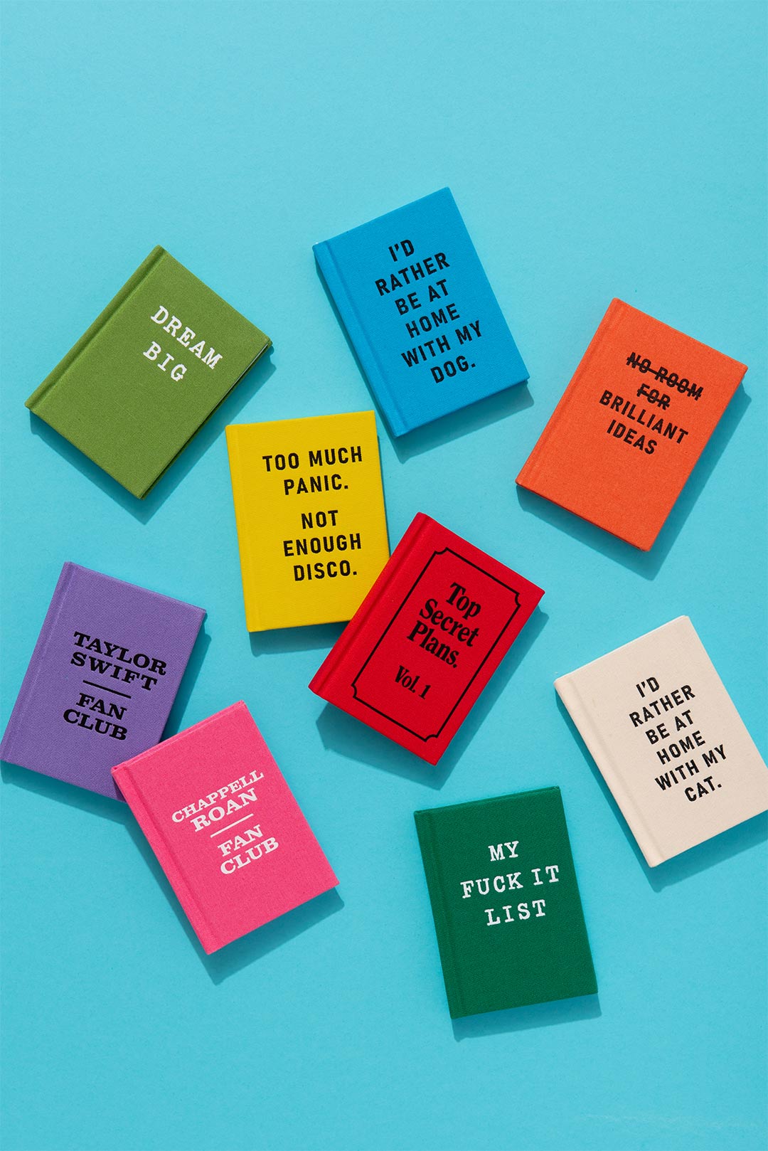 A7 tiny hardback notebooks lifestyle photo